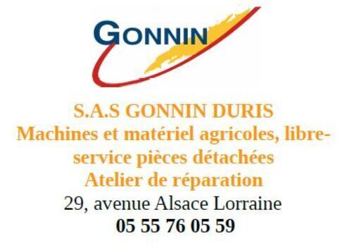 gonnin machines agricoles Arnac la Poste